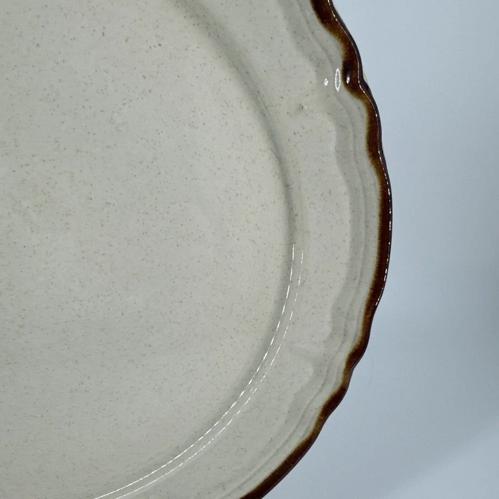 Platter Dinnerware Ovenware Kristin‎ Lee Stoneware Japan Discontinued 10.75